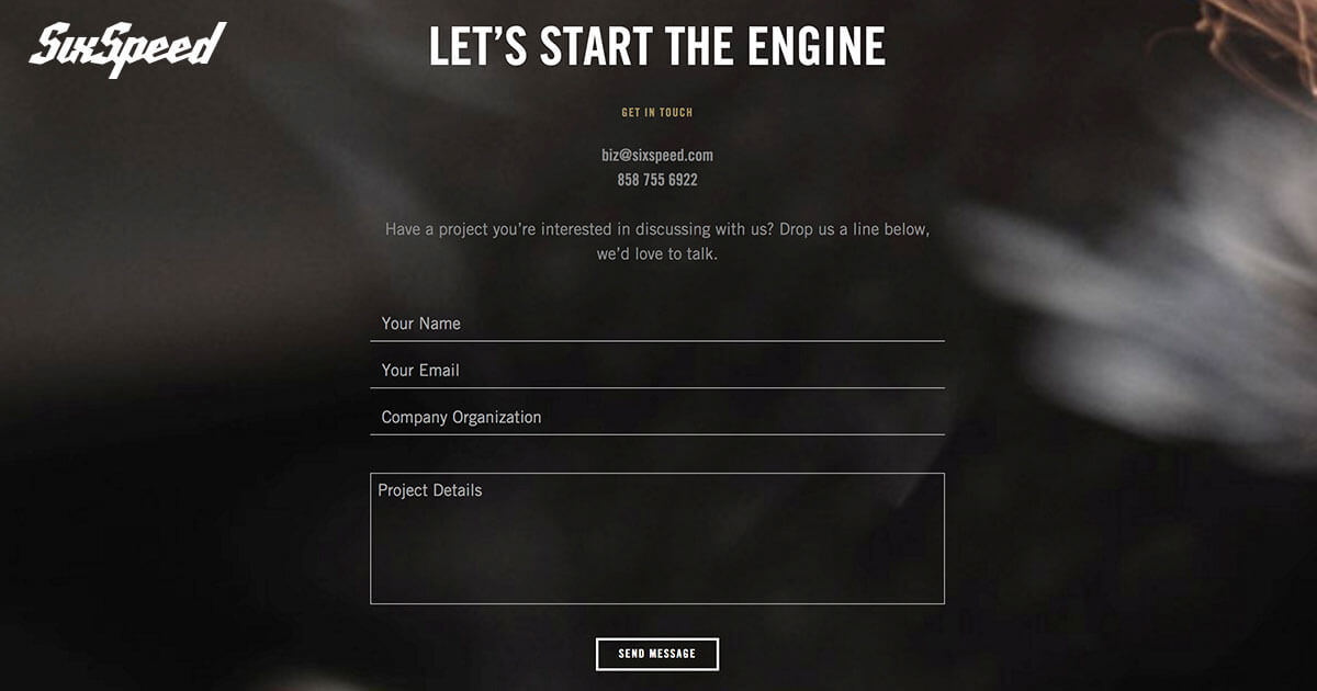 Let S Talk Contact Sixspeed